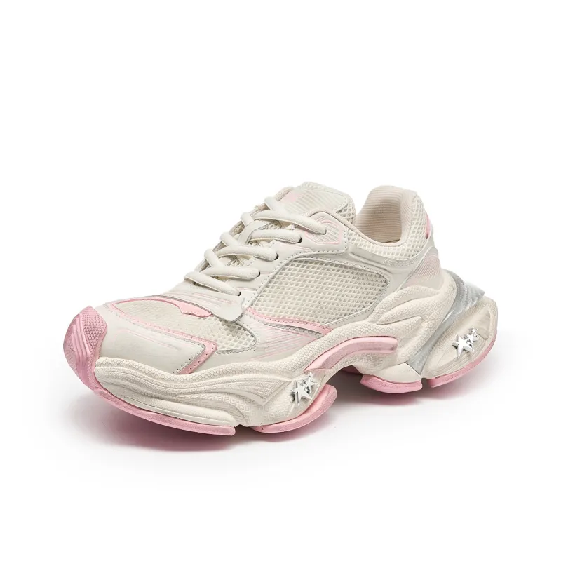 LEECAT STUDIO Abrasion Resistant Lightweight Height Increasing Low Top Chunky Sneakers Unisex-2