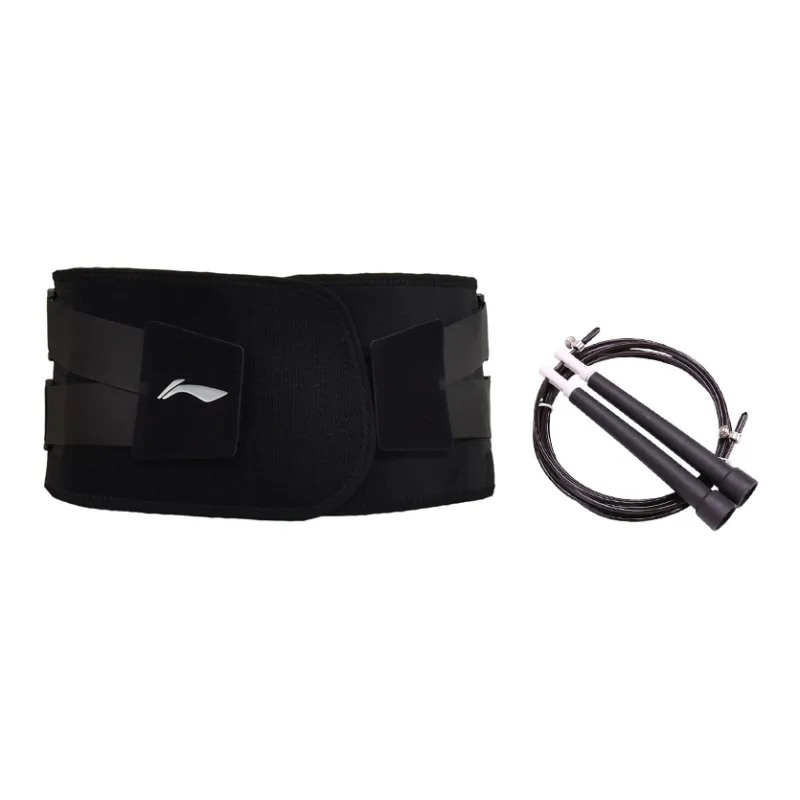 LiNing Back Support Braces Fitness Running Breathable Warm Protective Pressurized And Non Slip Polyester Nylon Unisex-29