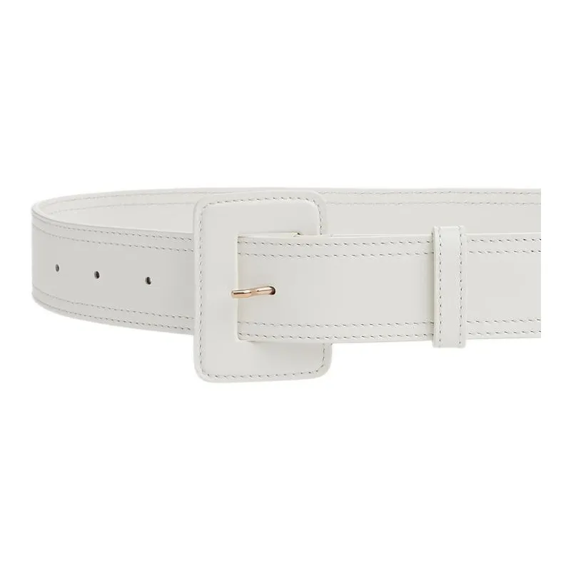 Jacquemus Cow Leather Fanny Pack Women's White-2