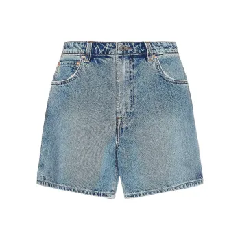 GRLFRND Denim Shorts Women's Blue