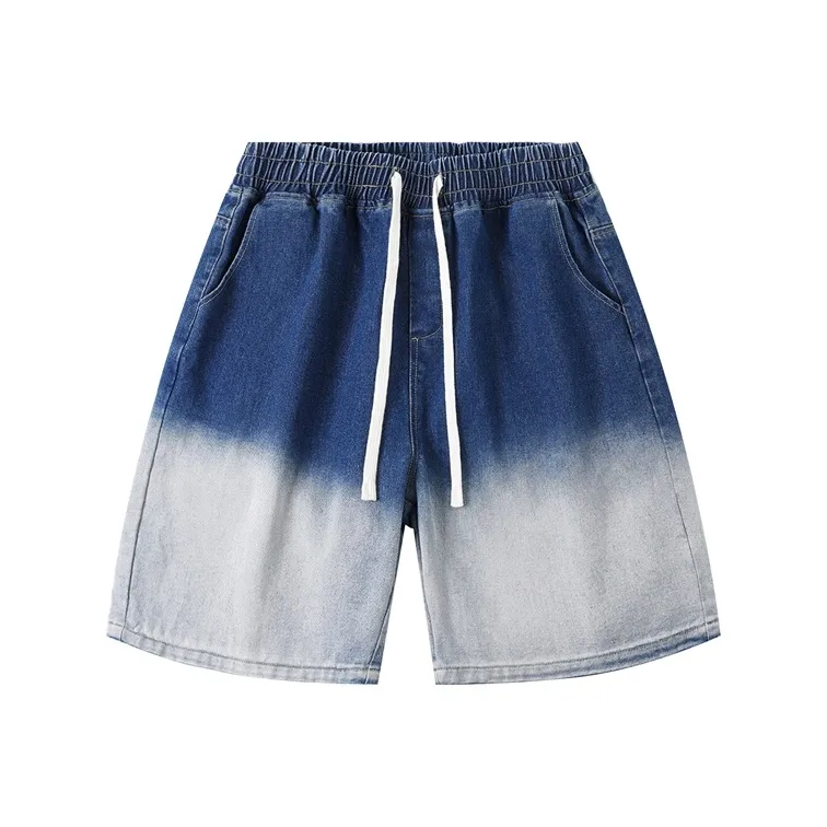 TEME Denim Shorts Unisex-4