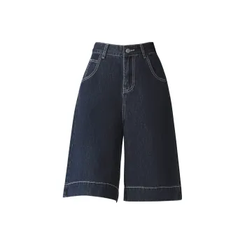 ST&SAT Denim Shorts Women's Dark Blue