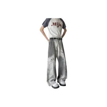 PANDA ADEVIL Jeans Unisex Light Gray