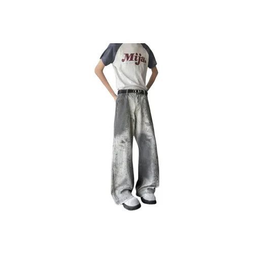 IJRJ Jeans Unisex Light Blue
