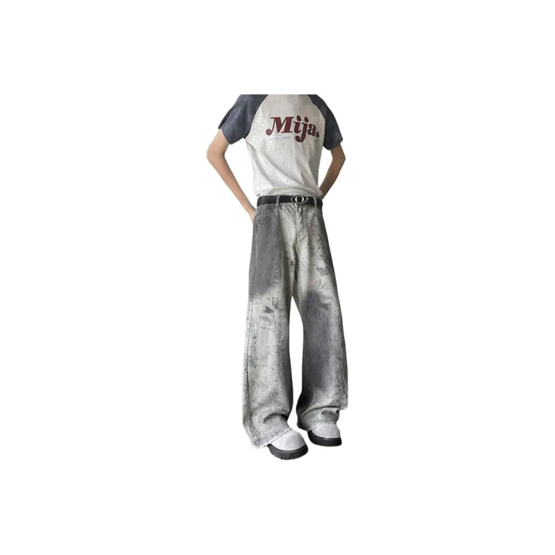 PANDA ADEVIL Jeans Unisex Light Gray-0