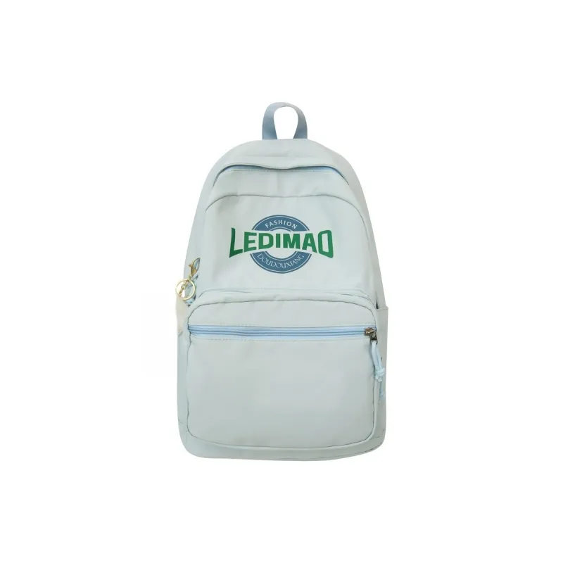 AIBAG Nylon Backpack Unisex Black/Pink/Yellow/Khaki/Blue-24