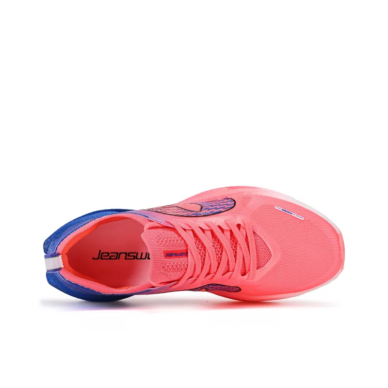 JEANSWEST Shock Absorbers Slip Resistant Breathable Low Top Running Shoes Unisex Litchi Youth-3
