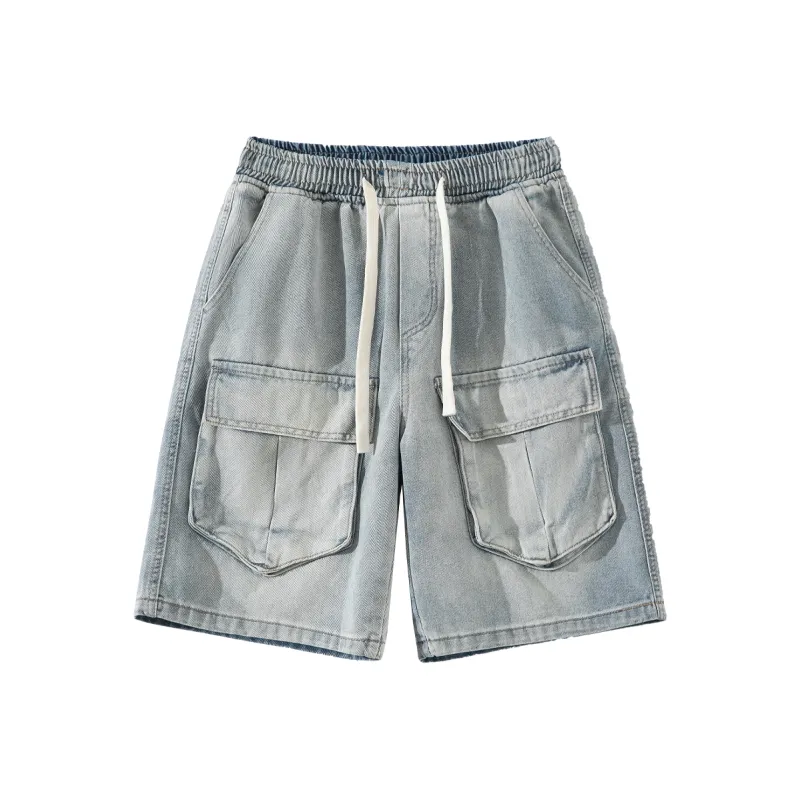 LSVE Denim Shorts Unisex-3