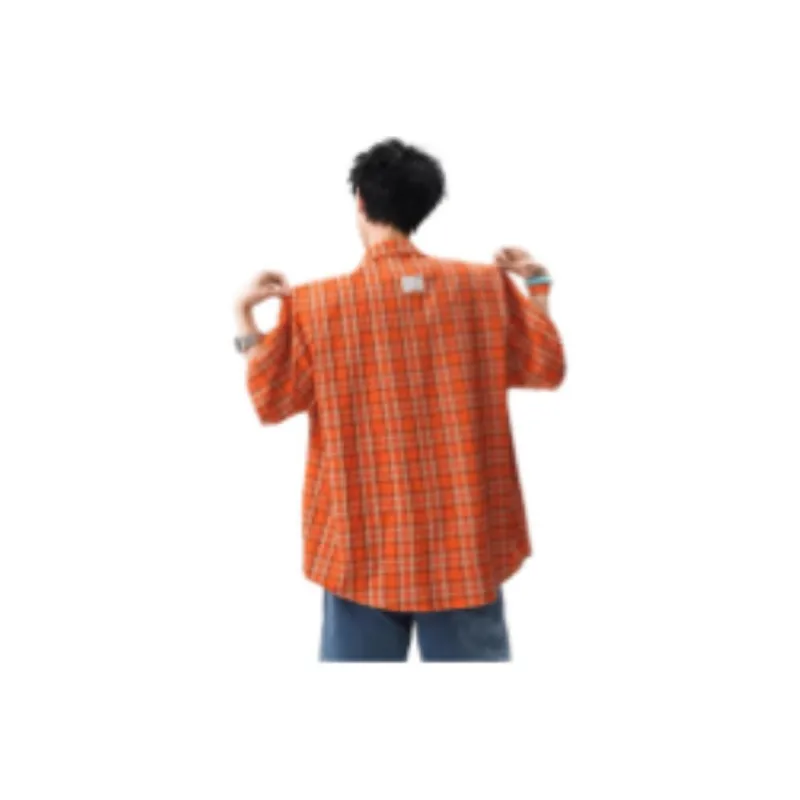 TONYBEAR Shirts Men Orange-1