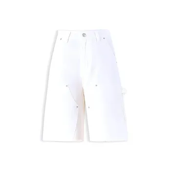 Kazakhstan Denim Shorts Women's Ecru