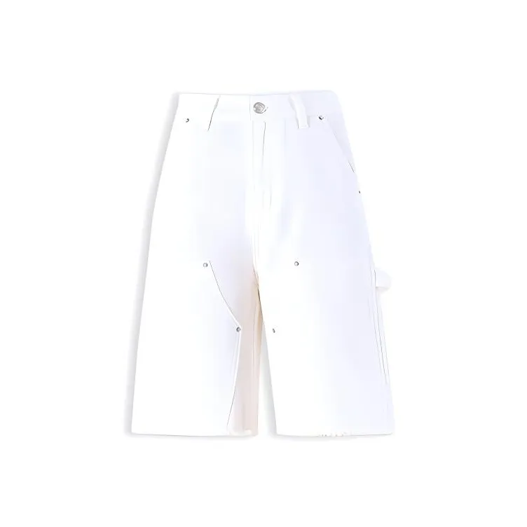 Kazakhstan Denim Shorts Women's Ecru-0