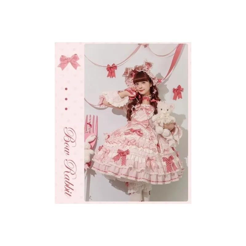 OUTDOORPRINCE Lolita Fashion Women's Pink-3