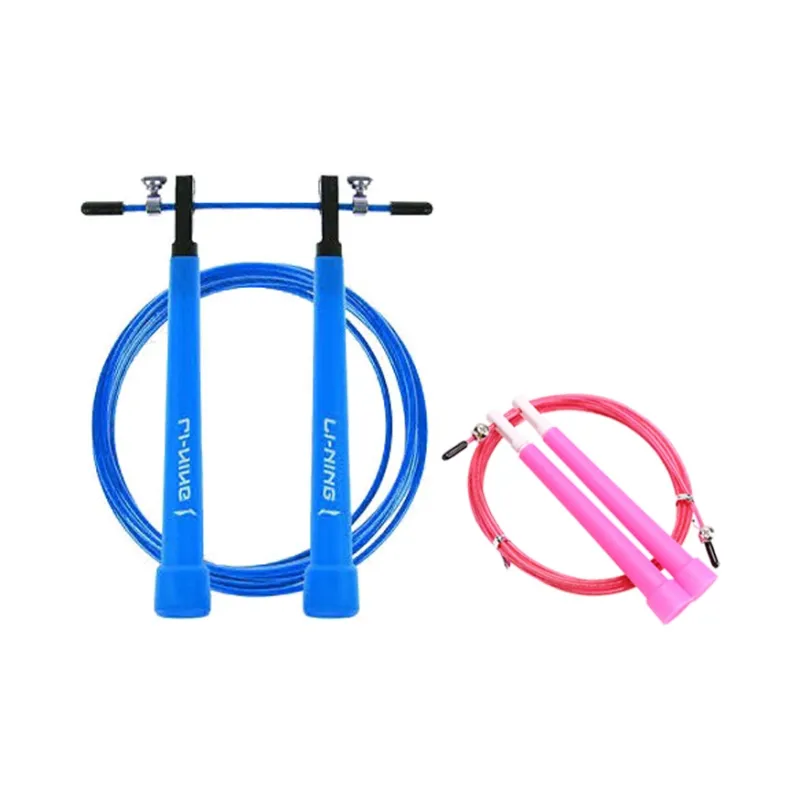 LiNing Professional Racing Non Countable Jump Ropes Adults Steel Wire+PVC Rope+PP Controller Cord Length 3m-14