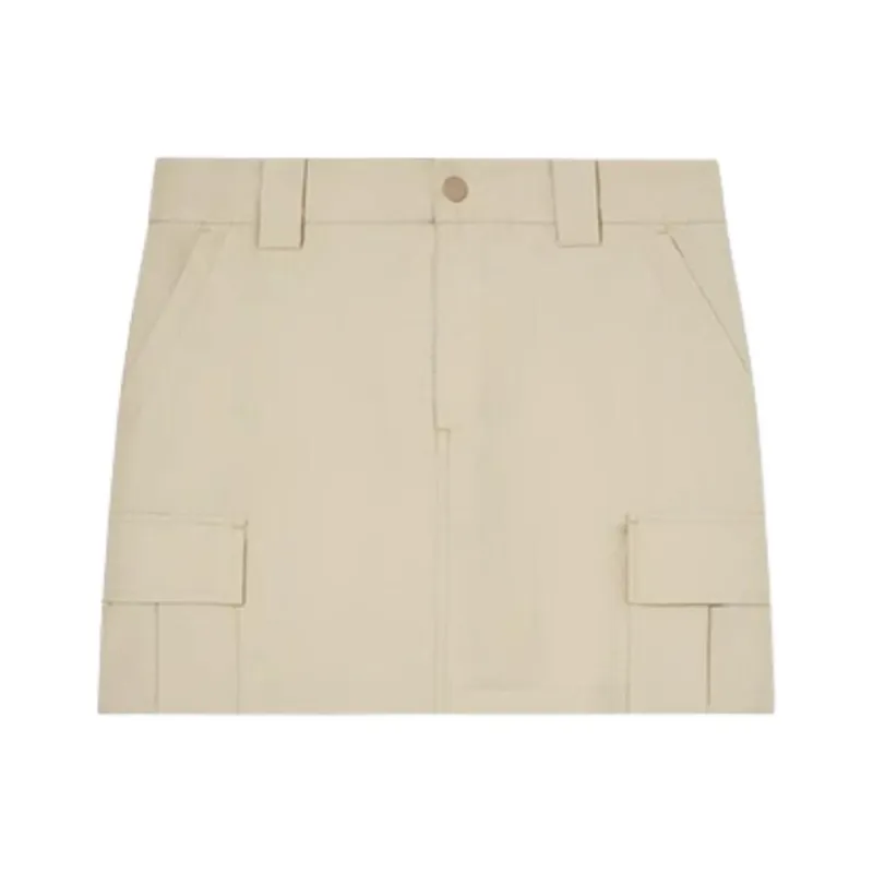 Orange Desire Cargo Short Skirts Women's-0