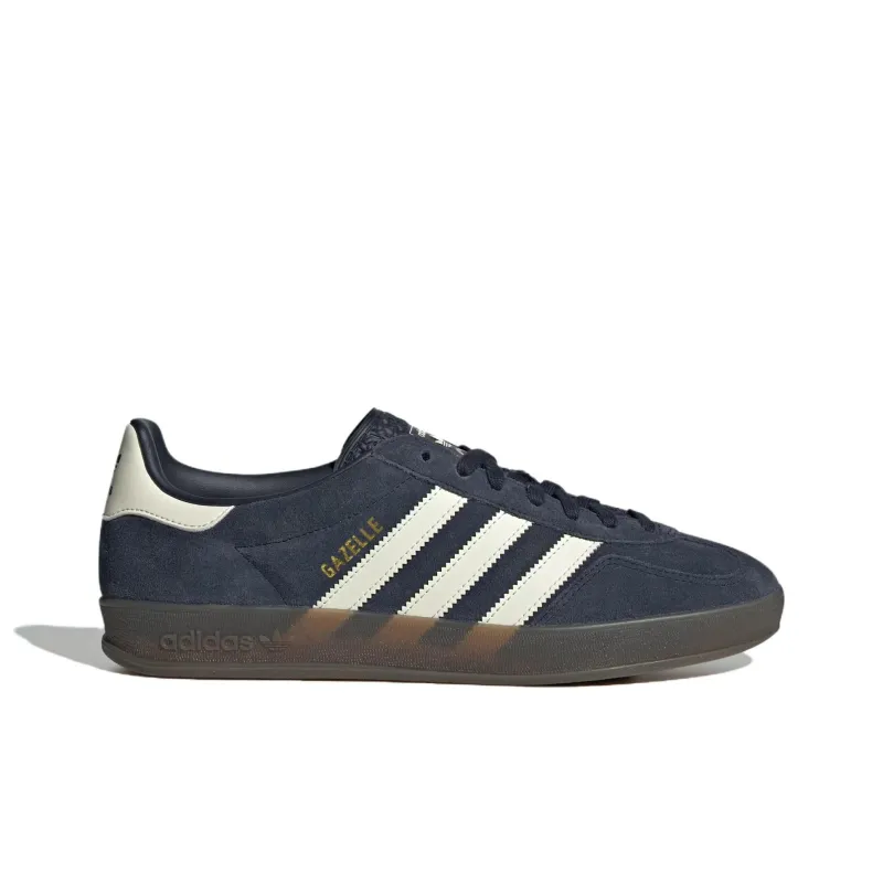 Adidas Originals GAZELLE INDOOR Low Top Skateboard Shoes Men's Dark Blue-1