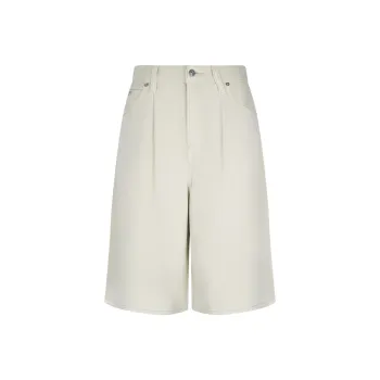 CALVIN KLEIN Denim Shorts Women's Beige Apricot