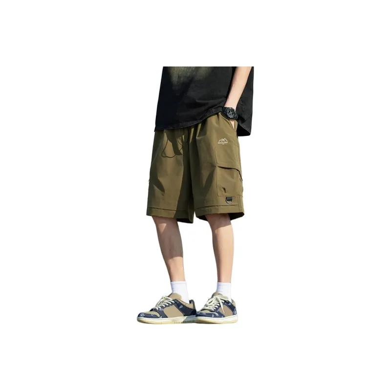 Warrior Huichao Riding The Wind Collection Cargo Shorts Unisex-25