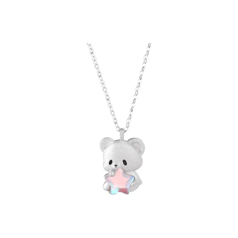 DAWO 925 Sterling Silver Necklaces Women's-0