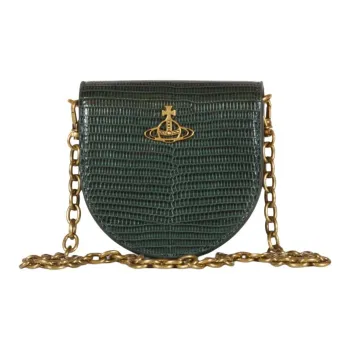 Vivienne Westwood Leather Crossbody Bag Women's Green