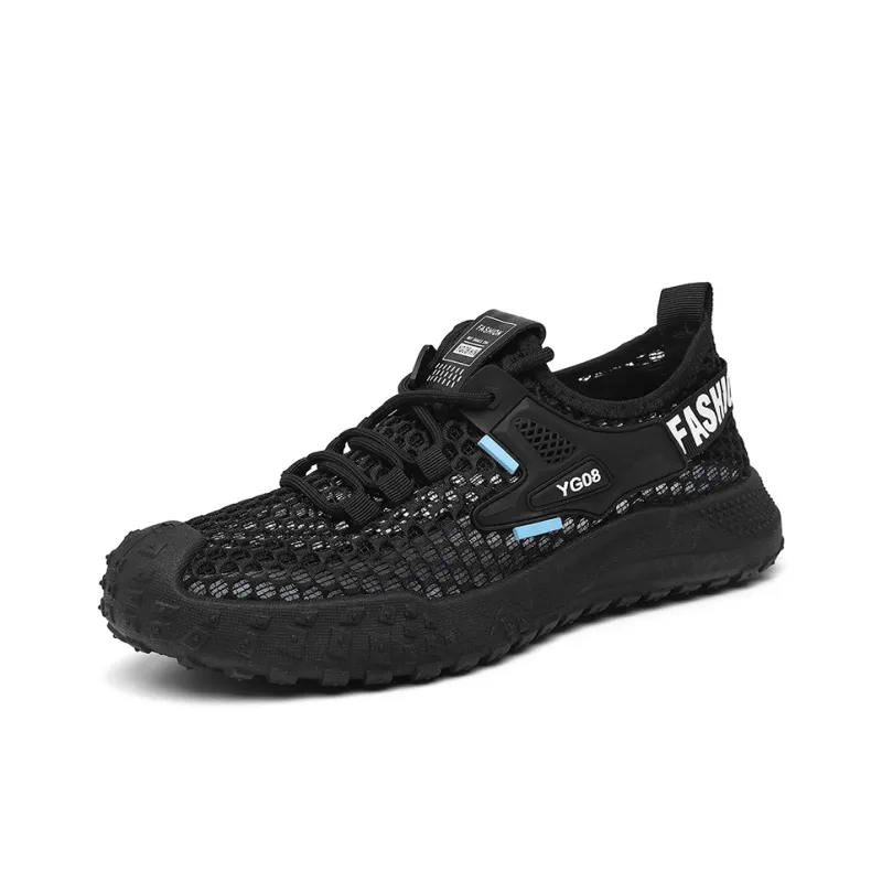 AMICNIEGD Slip Resistant, Breathable, Lightweight Low Top Casual Shoes Men's-6