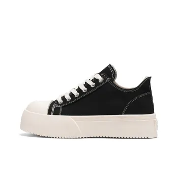 Bull Charm Skateboard Shoes Men's Black