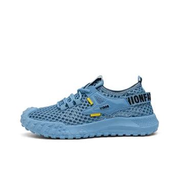 AMICNIEGD Slip Resistant, Breathable, Lightweight Low Top Casual Shoes Men's