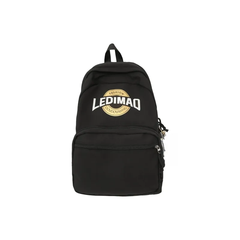 AIBAG Nylon Backpack Unisex Black/Pink/Yellow/Khaki/Blue-0