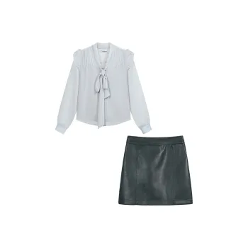 SNZX Two Piece Skirt Sets Women's