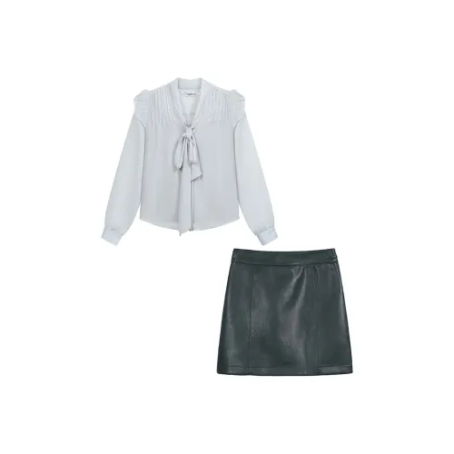 SNZX Two Piece Skirt Sets Women's