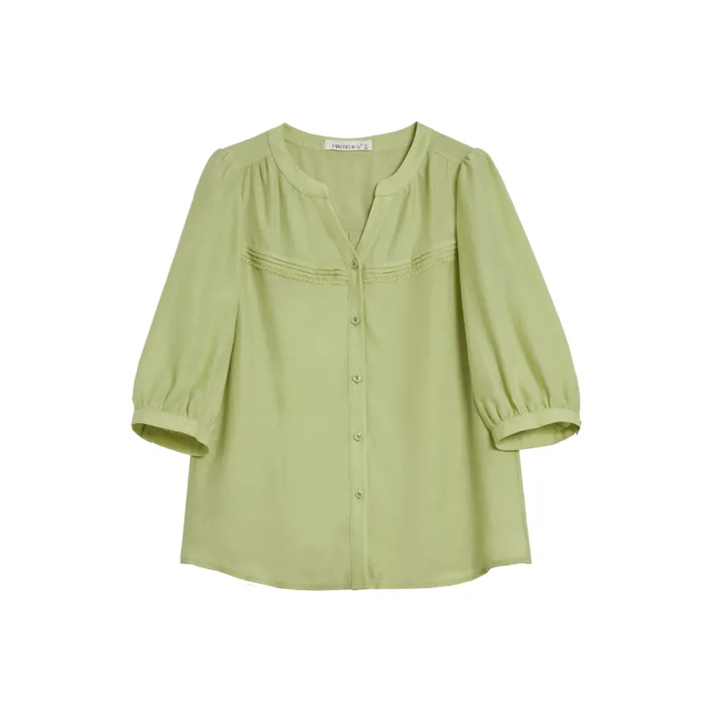 Mambe Shirts Women's Green-0