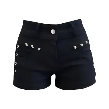 Honey Denim Shorts Women's Black
