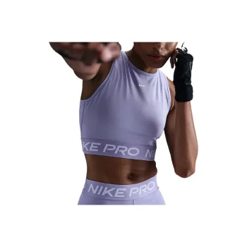 Nike Pro Women's Dri FIT Cropped Tank Top