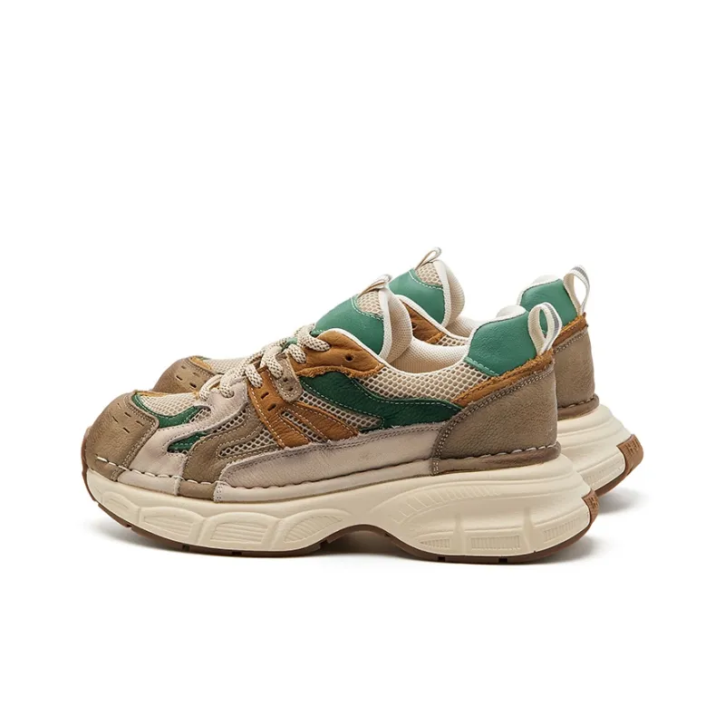 BURGELY Lightweight Low Top Chunky Sneakers Women's-9