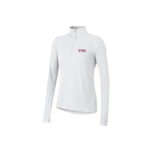 Under Armour TechCollegiate Mesh Workout Clothing Women's White 111