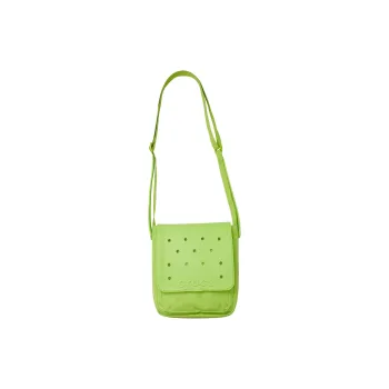Crocs EVA Shoulder Bag Crossbody Bag Medium Size Unisex Lime Green