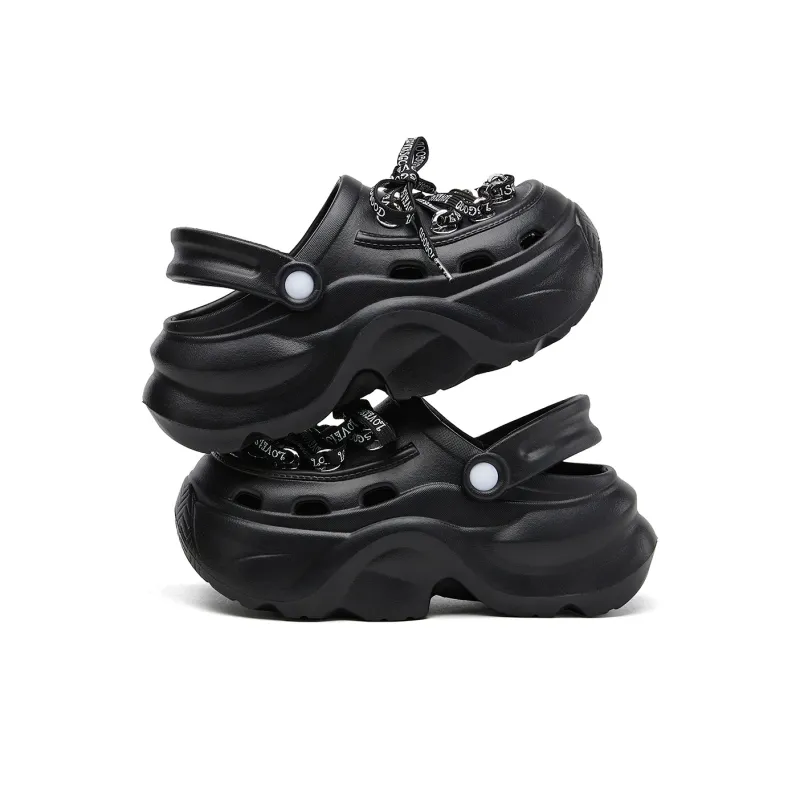La Chapelle Clogs Women's Black-3