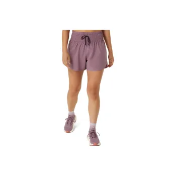Asics NAGINO 4IN RUN Sports Shorts Women's Dark Light Fuchsia