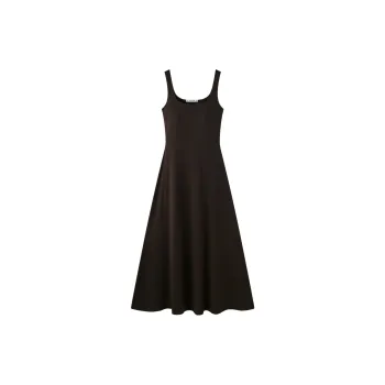 MEITENG Nightgown Women's Brown