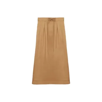 INES DE LA FRESSANGE Casual Long Skirt Women's Camel