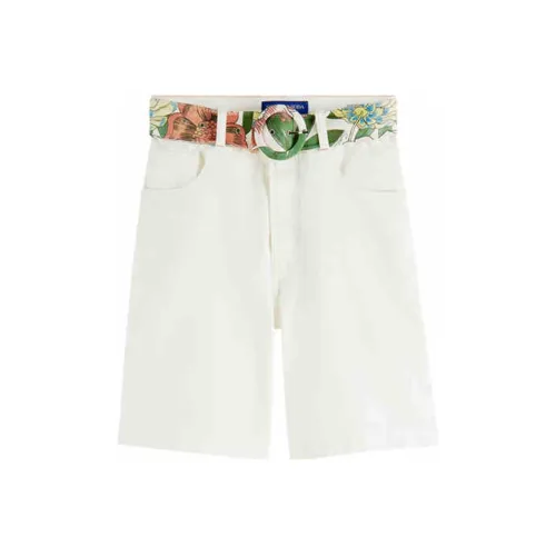 Scotch&Soda Denim Shorts Women's White