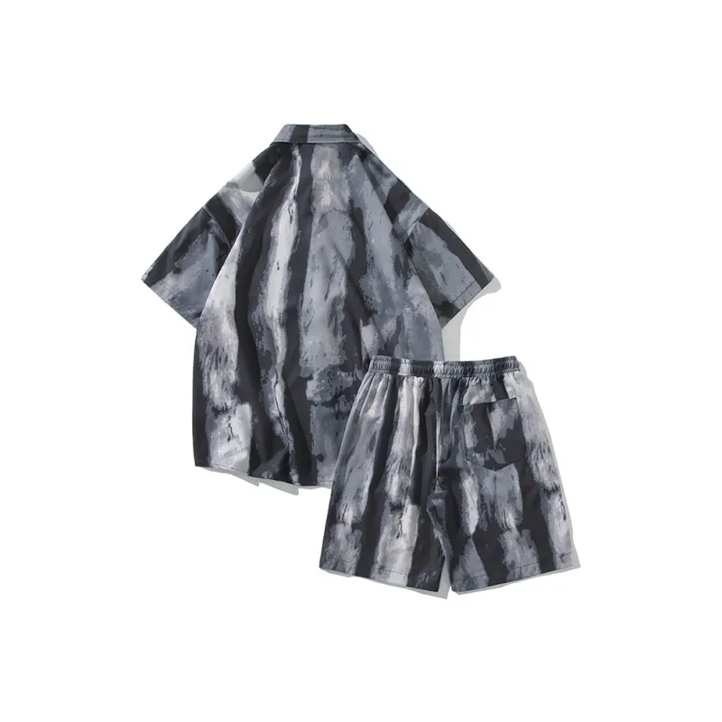 Fakeyoung Shirt Matching Set Unisex-1