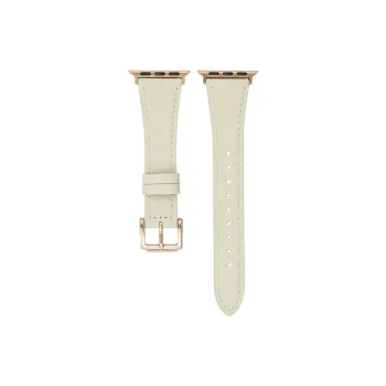 KVZUVUU Watch Band Apple Compatibility Cowhide Leather Material