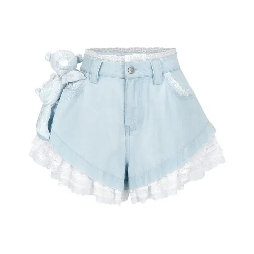13 DEMARZO Denim Shorts Women's