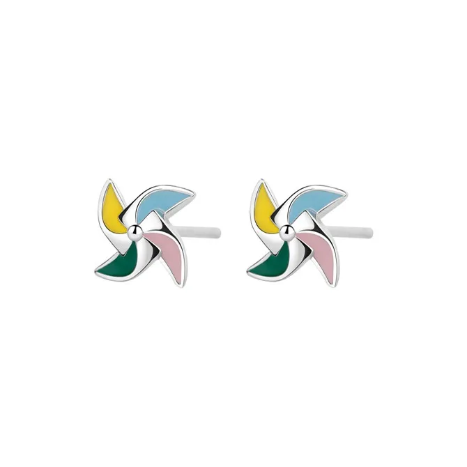 JONNY MOORE 925 Sterling Silver Stud Earrings Women's-0