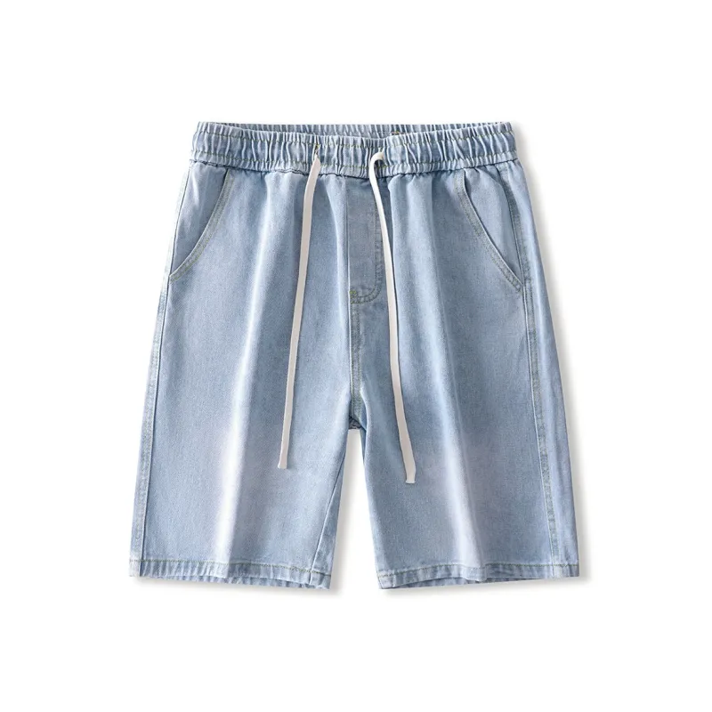 BRYAN JIMENEZ Denim Shorts Unisex-0