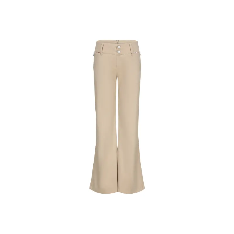 APEA Casual Pants Women's Khaki-0