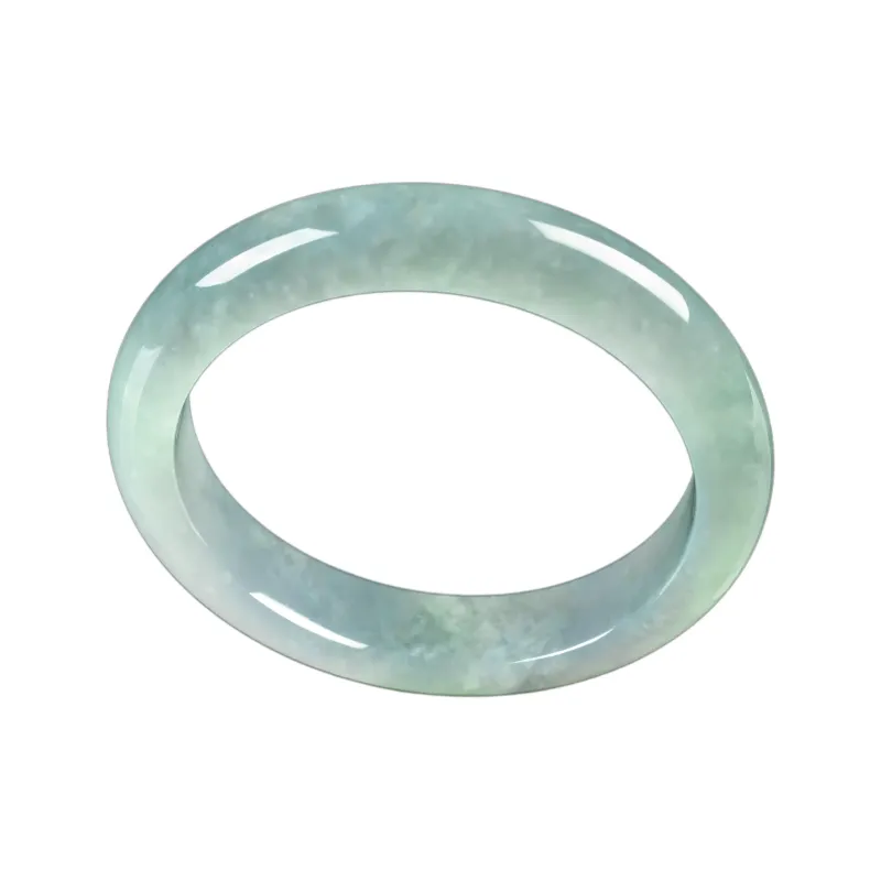 LIYUFU Ice Glutinous Jadeite Bangles Women's-0