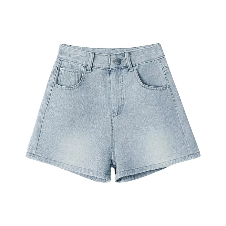 MA JOURNEE Denim Shorts Women's Blue-0