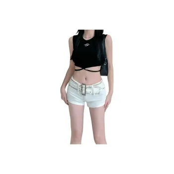 ABBY GODDESS Denim Shorts Women's