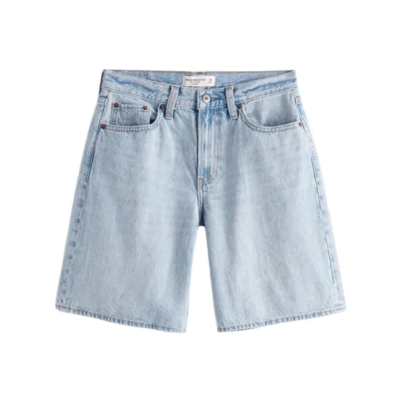Abercrombie＆Fitch Denim Shorts Women's Medium Blue-0